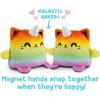 imageTeeTurtle  Plushmates  Magnetic Reversible Plushies that hold hands when happy  Calico Cat  Huggable and Soft Sensory Fidget Toy Stuffed Animals That Show Your Mood  Gift for Kids and AdultsCat  Kittencorn