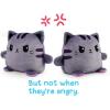 imageTeeTurtle  Plushmates  Magnetic Reversible Plushies that hold hands when happy  Calico Cat  Huggable and Soft Sensory Fidget Toy Stuffed Animals That Show Your Mood  Gift for Kids and AdultsCat  Kittencorn