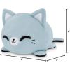 imageTeeTurtle  The Original Reversible Cat Plushie  Russian Blue Ninja Cat  Cute Sensory Fidget Stuffed Animals That Show Your MoodBlue Ninja Cat
