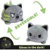 imageTeeTurtle  The Original Reversible Cat Plushie  Russian Blue Ninja Cat  Cute Sensory Fidget Stuffed Animals That Show Your MoodCatzilla