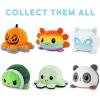 imageTeeTurtle  The Original Reversible Cat Plushie  Russian Blue Ninja Cat  Cute Sensory Fidget Stuffed Animals That Show Your MoodHappy  Angry Corgi