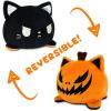 imageTeeTurtle  The Original Reversible Cat Plushie  Russian Blue Ninja Cat  Cute Sensory Fidget Stuffed Animals That Show Your MoodPumpkin Cat