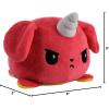 imageTeeTurtle  The Original Reversible Cat Plushie  Russian Blue Ninja Cat  Cute Sensory Fidget Stuffed Animals That Show Your MoodRed  Yellow Puppicorn