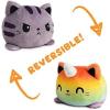 imageTeeTurtle  The Original Reversible Cat Plushie  Russian Blue Ninja Cat  Cute Sensory Fidget Stuffed Animals That Show Your MoodTabby Cat  Rainbow Kittencorn