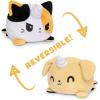 imageTeeTurtle  The Original Reversible Cat Plushie  Russian Blue Ninja Cat  Cute Sensory Fidget Stuffed Animals That Show Your MoodTan  Calico Puppy  Kittencorn