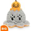 imageTeeTurtle  The Original Reversible Panda Plushie  BIG ampamp Red Panda  Cute Sensory Fidget Stuffed Animals That Show Your MoodGray  Jackolantern Spider