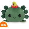 imageTeeTurtle  The Original Reversible Panda Plushie  BIG ampamp Red Panda  Cute Sensory Fidget Stuffed Animals That Show Your MoodGreen Elf Axolotl