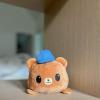 imageTeeTurtle  The Original Reversible Sloth Plushie  Super Dad  Cute Sensory Fidget Stuffed Animals That Show Your MoodDad Hat Bear