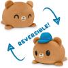imageTeeTurtle  The Original Reversible Sloth Plushie  Super Dad  Cute Sensory Fidget Stuffed Animals That Show Your MoodDad Hat Bear