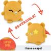 imageTeeTurtle  The Original Reversible Sloth Plushie  Super Dad  Cute Sensory Fidget Stuffed Animals That Show Your MoodSuper Dad Plushmate