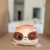 imageTeeTurtle  The Original Reversible Sloth Plushie  Super Dad  Cute Sensory Fidget Stuffed Animals That Show Your MoodSuper Dad Sloth