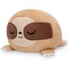 imageTeeTurtle  The Original Reversible Sloth Plushie  Super Dad  Cute Sensory Fidget Stuffed Animals That Show Your MoodSuper Dad Sloth