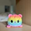 imageTeeTurtle  The Original Reversible Tiger Plushie  Pride  Orange  Rainbow  Cute Sensory Fidget Stuffed Animals That Show Your MoodPride Bear