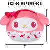 imageTeeTurtle My Melody and Kuromi Reversible 6quot Sanrio Plush  Pink and Red Hearts  Amazon Exclusive Kawaii Cute Soft PlushMy Melody and Kuromi