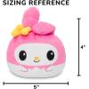 imageTeeturtle Cinnamoroll Reversible 4quot Sanrio Halloween Plushie  Cute Kawaii Soft Stuffed AnimalAngel and Devil My Melody and Kuromi