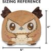 imageTeeturtle Dungeons and Dragons Chest and Mimic Reversible Plushie  Cute Kawaii Tabletop Gaming Stuffed AnimalOwlbear