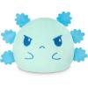 imageTeeturtle Glow in The Dark JackOLantern Cat 4quot Plushie  Halloween  Cute Kawaii Spooky Stuffed AnimalBlue and Black Axolotl