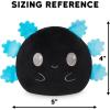 imageTeeturtle Glow in The Dark JackOLantern Cat 4quot Plushie  Halloween  Cute Kawaii Spooky Stuffed AnimalBlue and Black Axolotl