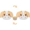 imageTeeturtle Glow in The Dark JackOLantern Cat 4quot Plushie  Halloween  Cute Kawaii Spooky Stuffed AnimalBrown and White Bunny