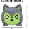 imageTeeturtle Glow in The Dark JackOLantern Cat 4quot Plushie  Halloween  Cute Kawaii Spooky Stuffed AnimalHalloween Werewolf