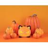imageTeeturtle Glow in The Dark JackOLantern Cat 4quot Plushie  Halloween  Cute Kawaii Spooky Stuffed AnimalJackolantern Cat