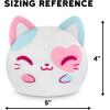 imageTeeturtle Glow in The Dark JackOLantern Cat 4quot Plushie  Halloween  Cute Kawaii Spooky Stuffed AnimalKawaii Pastel Calico Cat