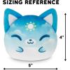 imageTeeturtle Glow in The Dark JackOLantern Cat 4quot Plushie  Halloween  Cute Kawaii Spooky Stuffed AnimalPurple Storm and Blue Sky Fox