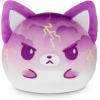 imageTeeturtle Glow in The Dark JackOLantern Cat 4quot Plushie  Halloween  Cute Kawaii Spooky Stuffed AnimalPurple Storm and Blue Sky Fox