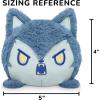 imageTeeturtle Glow in The Dark JackOLantern Cat 4quot Plushie  Halloween  Cute Kawaii Spooky Stuffed AnimalRpg Werewolf