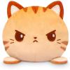 imageTeeturtle Glow in The Dark JackOLantern Cat 4quot Plushie  Halloween  Cute Kawaii Spooky Stuffed AnimalScented Bread Cat