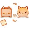 imageTeeturtle Glow in The Dark JackOLantern Cat 4quot Plushie  Halloween  Cute Kawaii Spooky Stuffed AnimalScented Bread Cat
