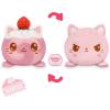 imageTeeturtle Glow in The Dark JackOLantern Cat 4quot Plushie  Halloween  Cute Kawaii Spooky Stuffed AnimalScented Cake Roll Cat