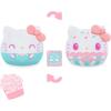 imageTeeturtle Hello Kitty and Friends Cinnamoroll Reversible 4quot Cupcake Scented Plushie  Cute Kawaii Soft Sanrio Stuffed Animal  Smells Like CakeHello Kitty Cupcake