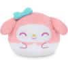 imageTeeturtle Hello Kitty and Friends Cinnamoroll Reversible 4quot Cupcake Scented Plushie  Cute Kawaii Soft Sanrio Stuffed Animal  Smells Like CakeMy Melody Cupcake