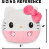imageTeeturtle Hello Kitty and Friends Cinnamoroll Reversible 4quot Cupcake Scented Plushie  Cute Kawaii Soft Sanrio Stuffed Animal  Smells Like CakePink Hello Kitty Anniversary