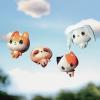 imageTeeturtle Nimbus The Cloud Bunny 5quot Cloudheads Plushie  Cute Weighted Sensory Fidget Toy from The Creators of Reversible Octopus PlushMiso the Shiba Inu