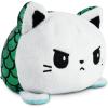 imageTeeTurtle  The Original Reversible Cat Plushie  Russian Blue Ninja Cat  Cute Sensory Fidget Stuffed Animals That Show Your MoodBlue  White Mercat