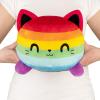 Gray + Rainbow Cat