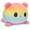 imageTeeTurtle  The Original Reversible Tiger Plushie  Pride  Orange  Rainbow  Cute Sensory Fidget Stuffed Animals That Show Your MoodPride Bear