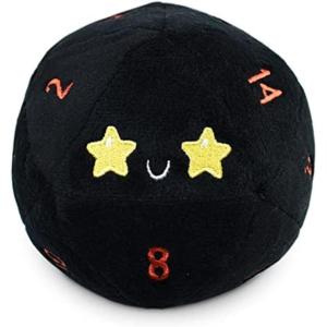imageTeeTurtle  Classic Plushie  D20  Starry Eyes  Fire Eyes