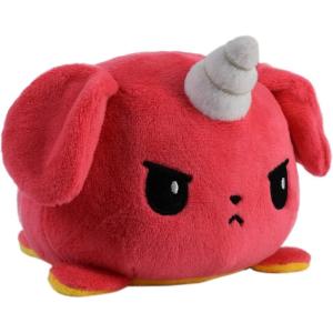 imageTeeTurtle  The Original Reversible Cat Plushie  Russian Blue Ninja Cat  Cute Sensory Fidget Stuffed Animals That Show Your MoodRed  Yellow Puppicorn