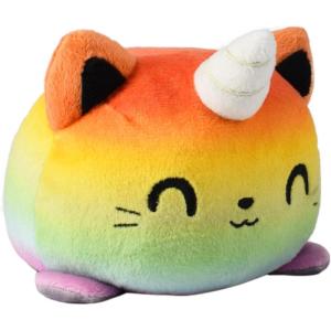 imageTeeTurtle  The Original Reversible Cat Plushie  Russian Blue Ninja Cat  Cute Sensory Fidget Stuffed Animals That Show Your MoodTabby Cat  Rainbow Kittencorn