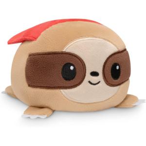 imageTeeTurtle  The Original Reversible Sloth Plushie  Super Dad  Cute Sensory Fidget Stuffed Animals That Show Your MoodSuper Dad Sloth