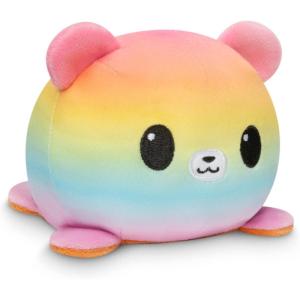 imageTeeTurtle  The Original Reversible Tiger Plushie  Pride  Orange  Rainbow  Cute Sensory Fidget Stuffed Animals That Show Your MoodPride Bear