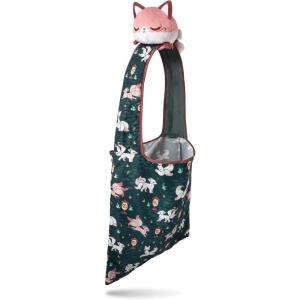 imageTeeTurtle Plushiverse  Plushie Tote BagRed and Navy Kitsune