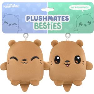 imageTeeTurtle Plushiverse  Plushmates Besties Keychain SetOtter