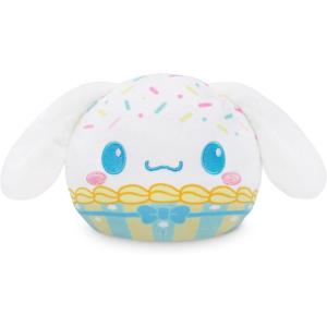 imageTeeturtle Hello Kitty and Friends Cinnamoroll Reversible 4quot Cupcake Scented Plushie  Cute Kawaii Soft Sanrio Stuffed Animal  Smells Like CakeCinnamoroll Cupcake