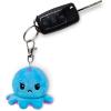 imageTeeTurtle  Plushie Charm Keychain  Happy Pink OctopusAngry Blue Octopus