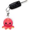 imageTeeTurtle  Plushie Charm Keychain  Happy Pink OctopusAngry Red Octopus