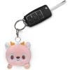 imageTeeTurtle  Plushie Charm Keychain  Happy Pink OctopusHappy Light Pink Deer
